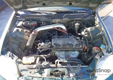 2000 Honda Civic Value Package z USA, uszkodzony, nr VIN 2HGEJ6618YH541005